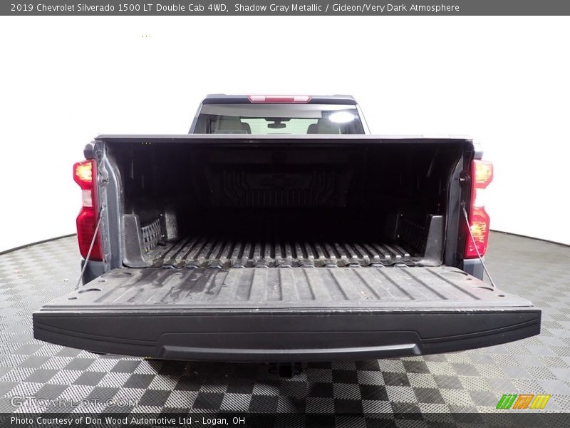 Shadow Gray Metallic / Gideon/Very Dark Atmosphere 2019 Chevrolet Silverado 1500 LT Double Cab 4WD