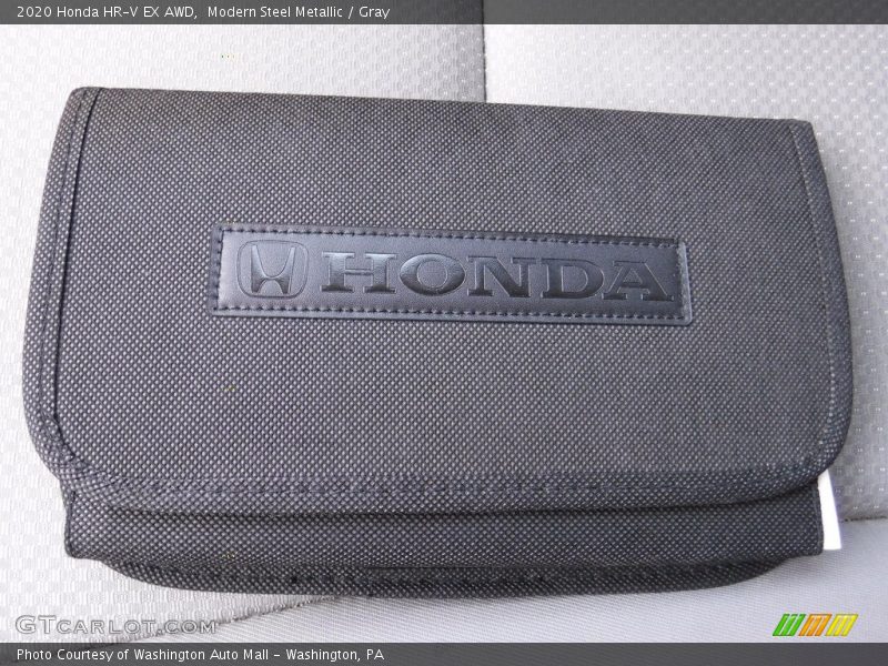 Modern Steel Metallic / Gray 2020 Honda HR-V EX AWD