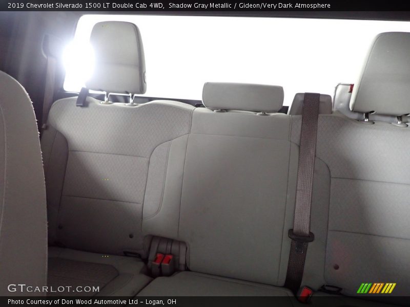 Shadow Gray Metallic / Gideon/Very Dark Atmosphere 2019 Chevrolet Silverado 1500 LT Double Cab 4WD