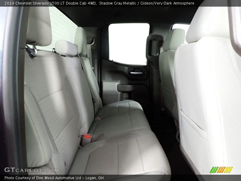 Shadow Gray Metallic / Gideon/Very Dark Atmosphere 2019 Chevrolet Silverado 1500 LT Double Cab 4WD