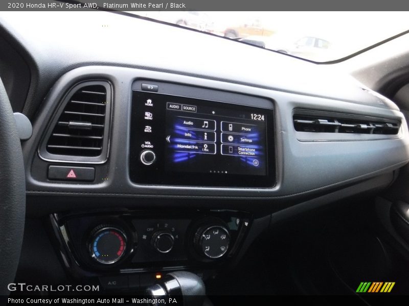 Platinum White Pearl / Black 2020 Honda HR-V Sport AWD