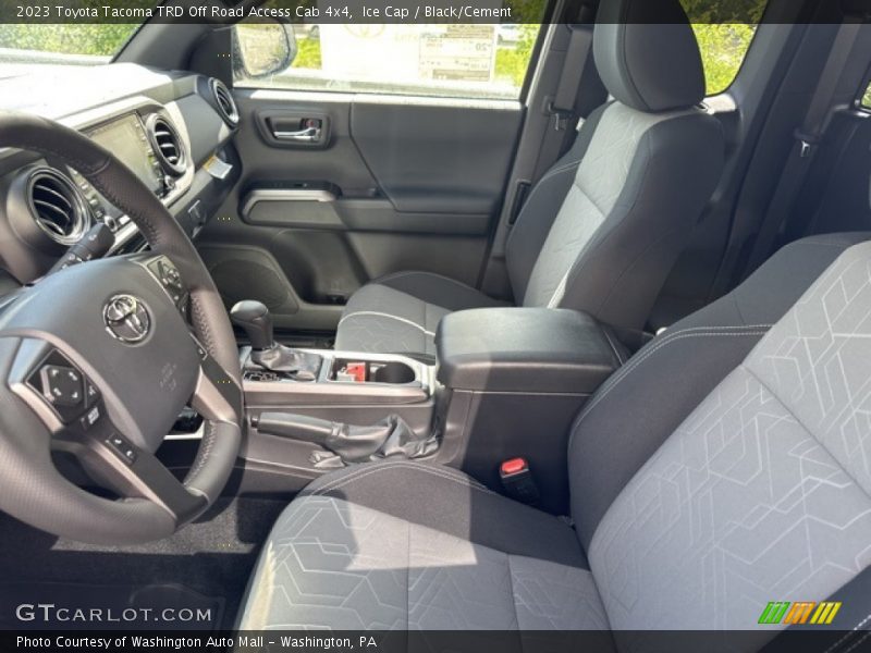 Front Seat of 2023 Tacoma TRD Off Road Access Cab 4x4