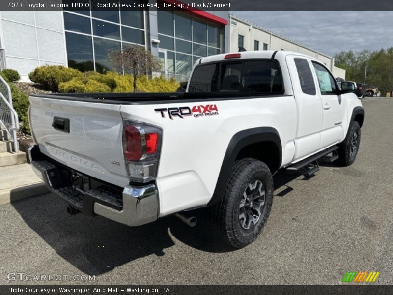 Ice Cap / Black/Cement 2023 Toyota Tacoma TRD Off Road Access Cab 4x4