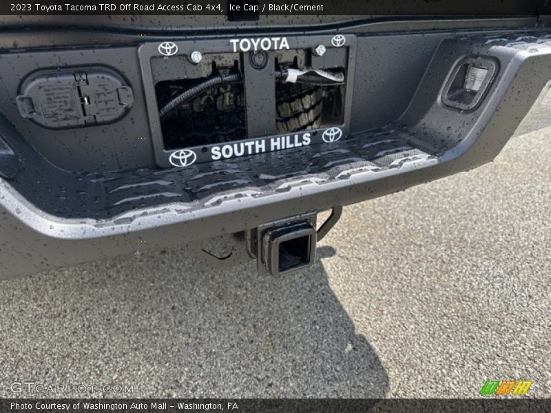 Ice Cap / Black/Cement 2023 Toyota Tacoma TRD Off Road Access Cab 4x4