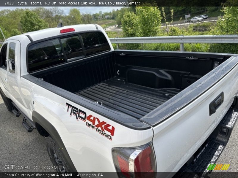 Ice Cap / Black/Cement 2023 Toyota Tacoma TRD Off Road Access Cab 4x4