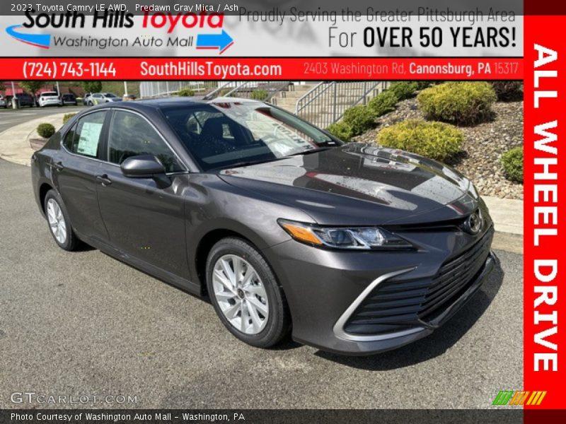 Predawn Gray Mica / Ash 2023 Toyota Camry LE AWD
