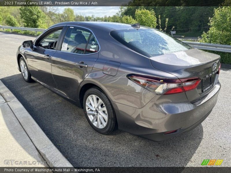 Predawn Gray Mica / Ash 2023 Toyota Camry LE AWD