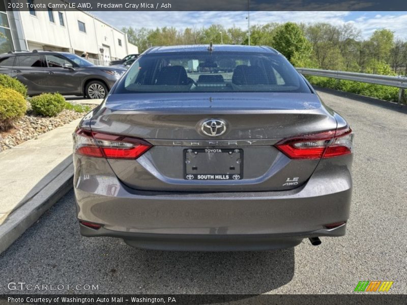 Predawn Gray Mica / Ash 2023 Toyota Camry LE AWD