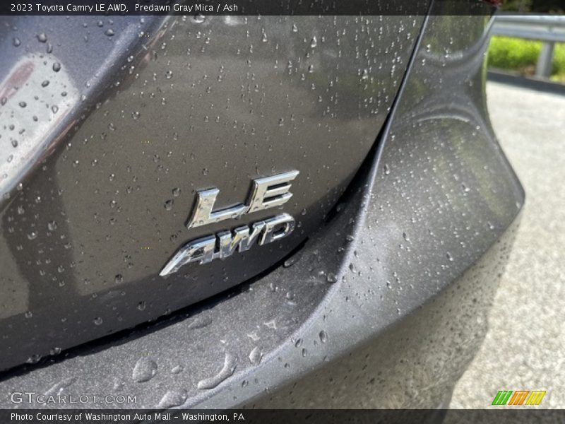 Predawn Gray Mica / Ash 2023 Toyota Camry LE AWD