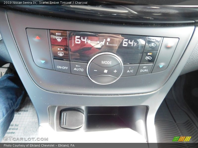 Scarlet Ember Tintcoat / Charcoal 2019 Nissan Sentra SV