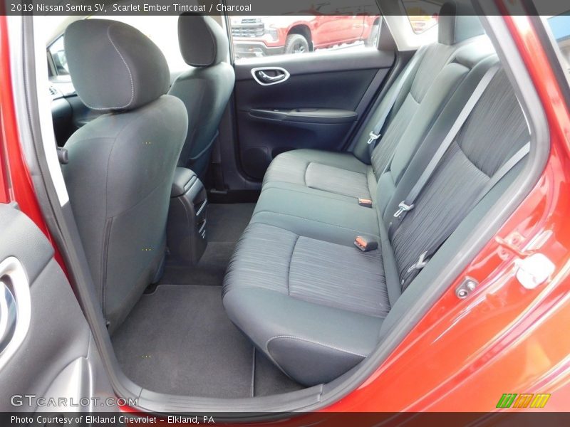 Scarlet Ember Tintcoat / Charcoal 2019 Nissan Sentra SV