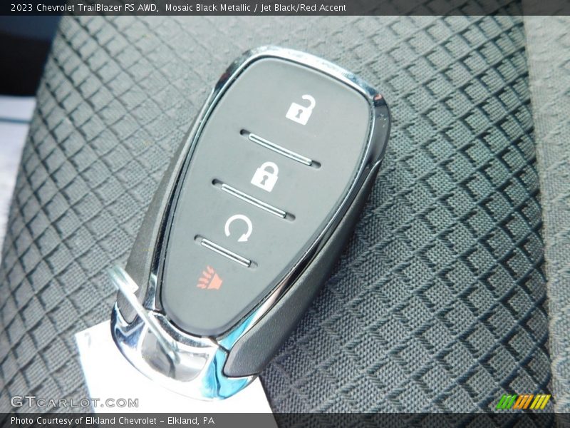 Keys of 2023 TrailBlazer RS AWD