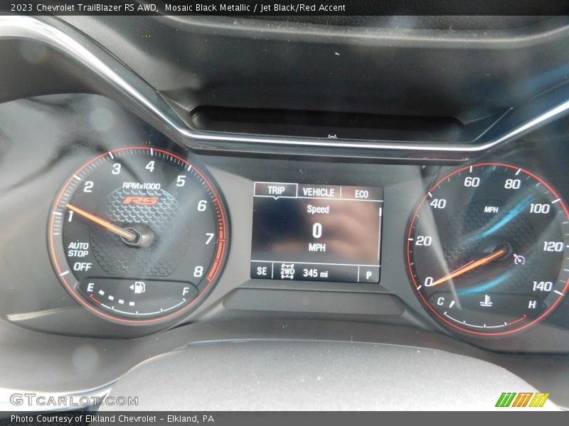  2023 TrailBlazer RS AWD RS AWD Gauges