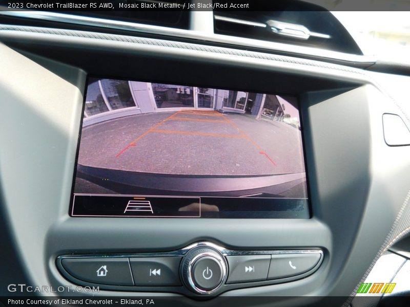 Controls of 2023 TrailBlazer RS AWD