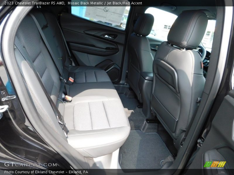 Mosaic Black Metallic / Jet Black/Red Accent 2023 Chevrolet TrailBlazer RS AWD