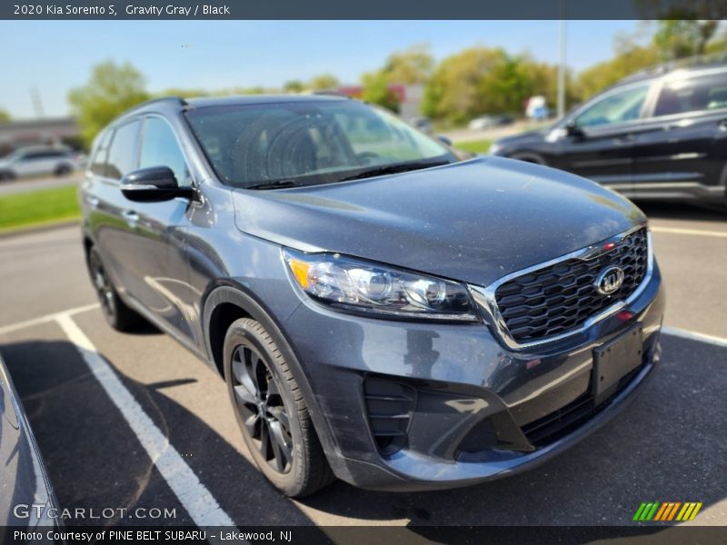 Gravity Gray / Black 2020 Kia Sorento S