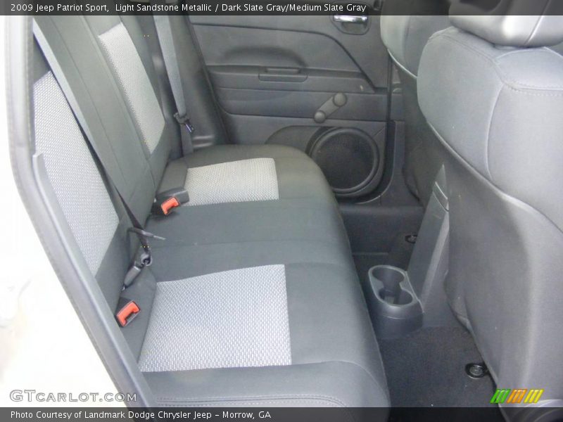 Light Sandstone Metallic / Dark Slate Gray/Medium Slate Gray 2009 Jeep Patriot Sport
