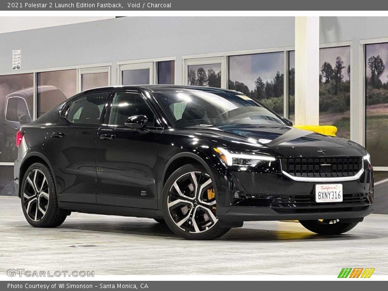 Front 3/4 View of 2021 2 Launch Edition Fastback