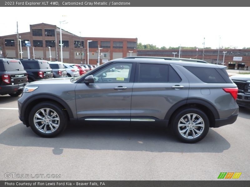 Carbonized Gray Metallic / Sandstone 2023 Ford Explorer XLT 4WD