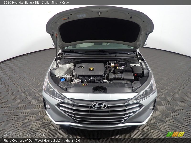 Stellar Silver / Gray 2020 Hyundai Elantra SEL