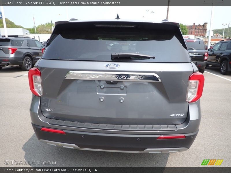 Carbonized Gray Metallic / Sandstone 2023 Ford Explorer XLT 4WD