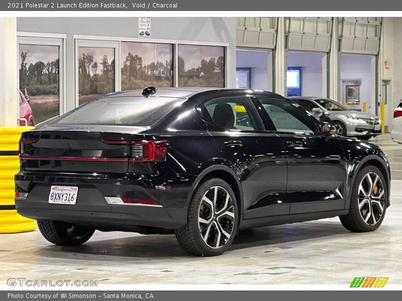 Void / Charcoal 2021 Polestar 2 Launch Edition Fastback