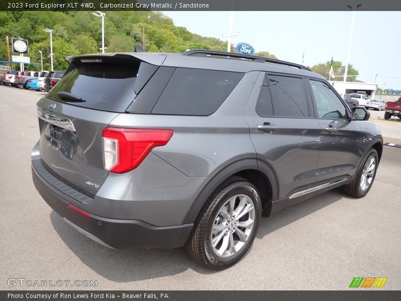 Carbonized Gray Metallic / Sandstone 2023 Ford Explorer XLT 4WD