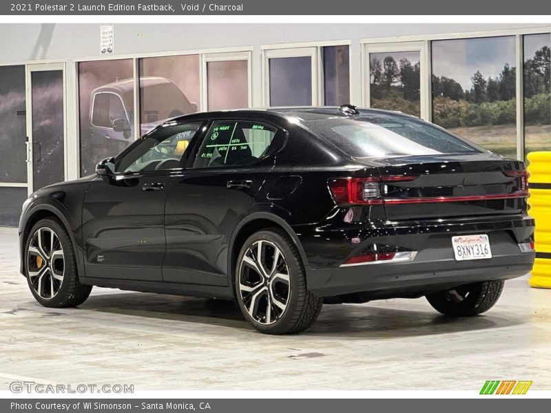 Void / Charcoal 2021 Polestar 2 Launch Edition Fastback