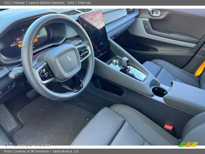  2021 2 Launch Edition Fastback Charcoal Interior