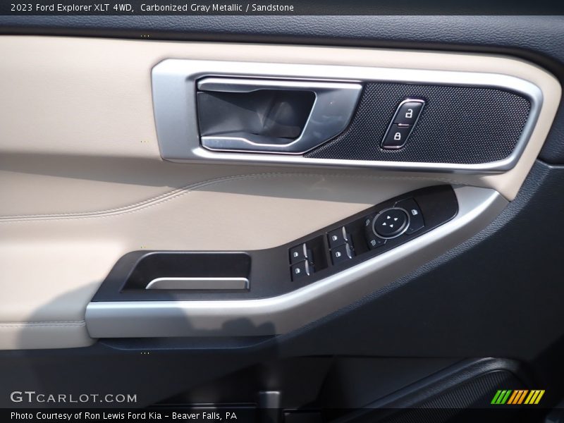 Carbonized Gray Metallic / Sandstone 2023 Ford Explorer XLT 4WD