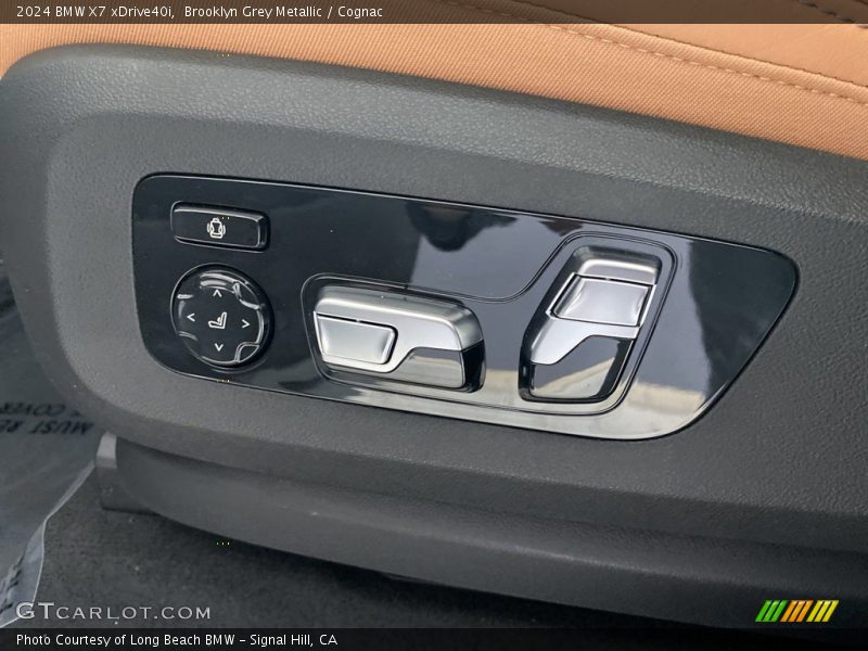 Brooklyn Grey Metallic / Cognac 2024 BMW X7 xDrive40i