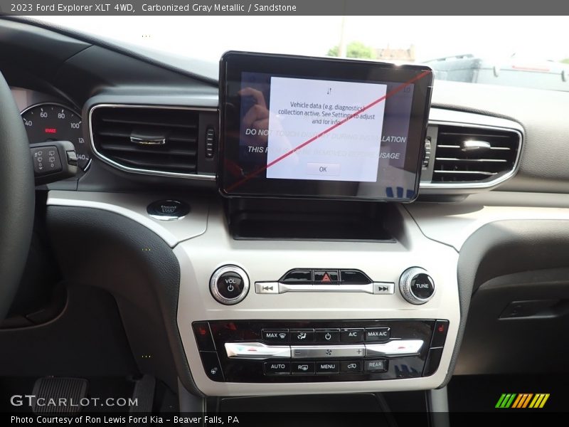 Carbonized Gray Metallic / Sandstone 2023 Ford Explorer XLT 4WD