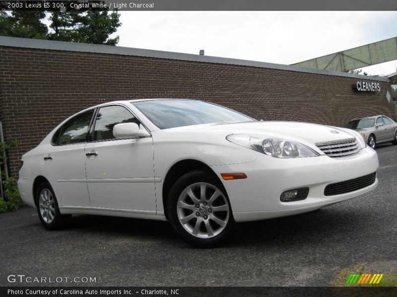 Crystal White / Light Charcoal 2003 Lexus ES 300