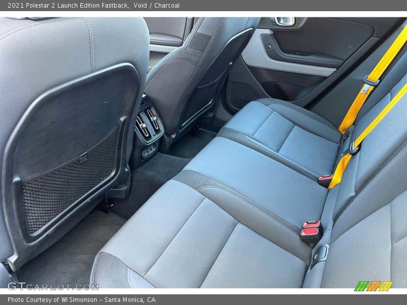 Rear Seat of 2021 2 Launch Edition Fastback