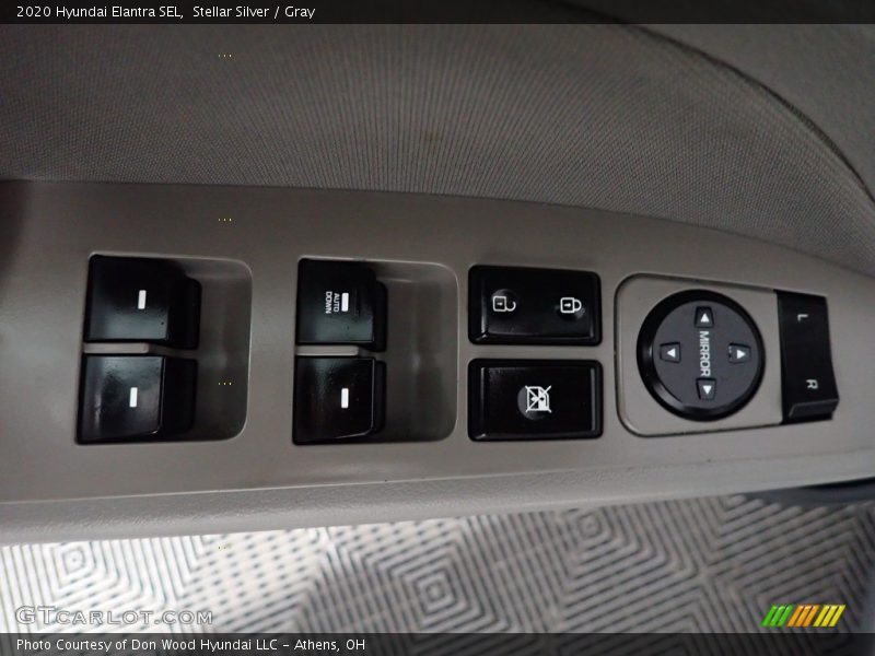 Stellar Silver / Gray 2020 Hyundai Elantra SEL