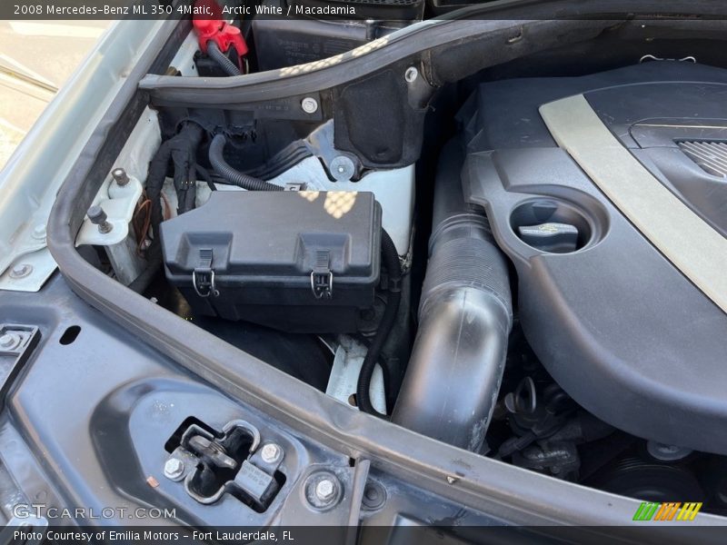 Arctic White / Macadamia 2008 Mercedes-Benz ML 350 4Matic