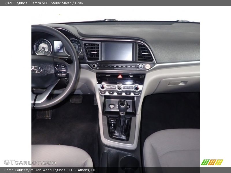 Stellar Silver / Gray 2020 Hyundai Elantra SEL