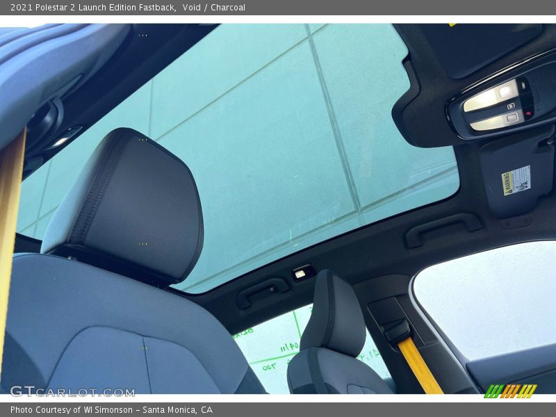 Sunroof of 2021 2 Launch Edition Fastback