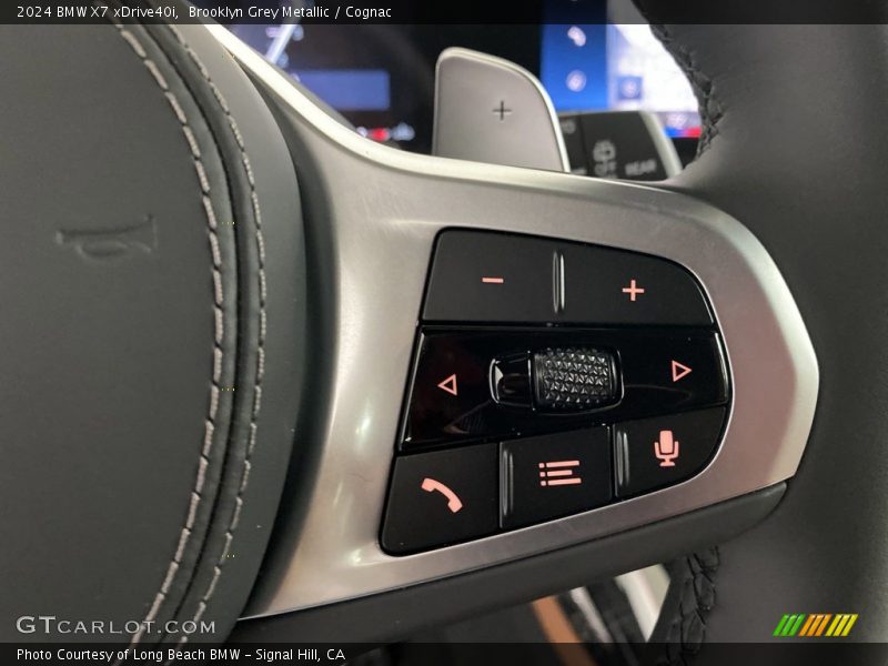 Brooklyn Grey Metallic / Cognac 2024 BMW X7 xDrive40i