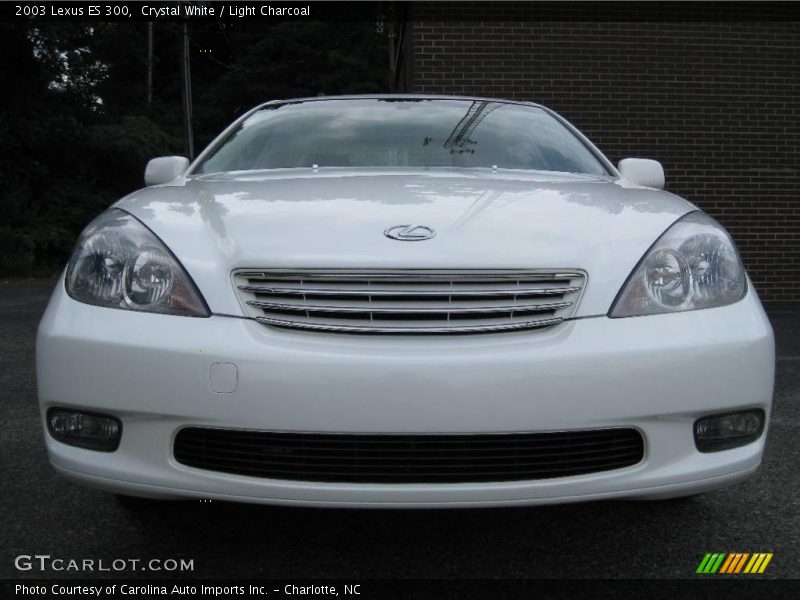 Crystal White / Light Charcoal 2003 Lexus ES 300