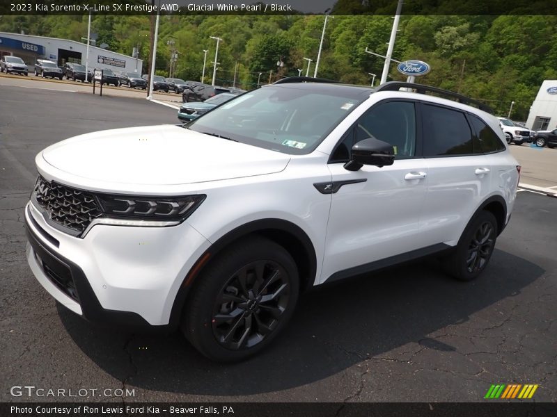 Glacial White Pearl / Black 2023 Kia Sorento X-Line SX Prestige AWD