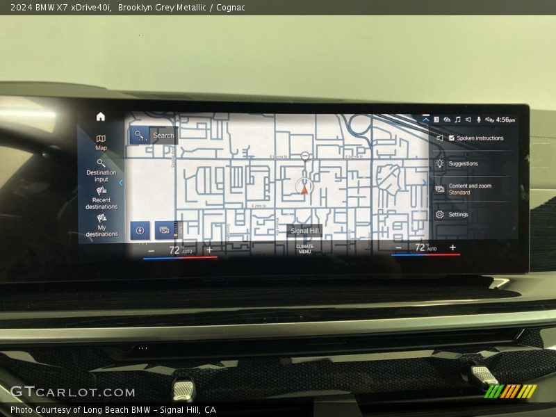 Brooklyn Grey Metallic / Cognac 2024 BMW X7 xDrive40i