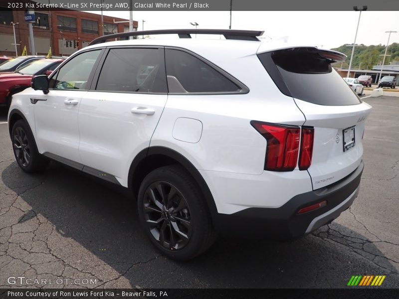Glacial White Pearl / Black 2023 Kia Sorento X-Line SX Prestige AWD