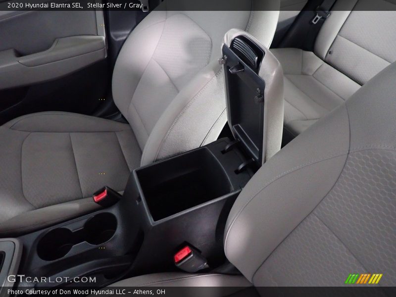 Stellar Silver / Gray 2020 Hyundai Elantra SEL