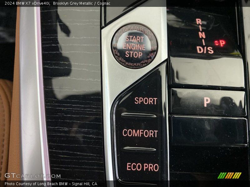 Brooklyn Grey Metallic / Cognac 2024 BMW X7 xDrive40i