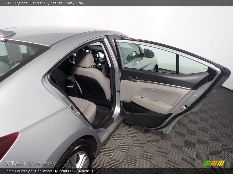 Stellar Silver / Gray 2020 Hyundai Elantra SEL