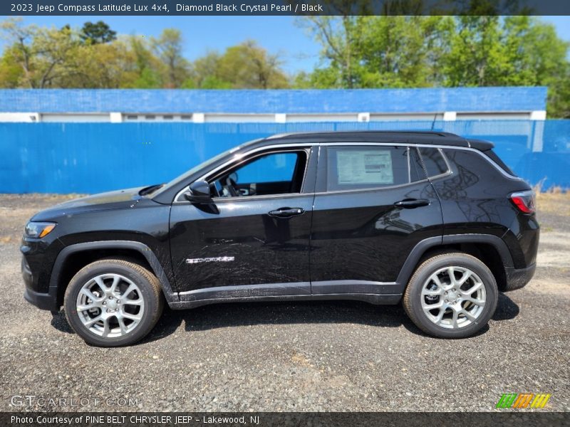 Diamond Black Crystal Pearl / Black 2023 Jeep Compass Latitude Lux 4x4