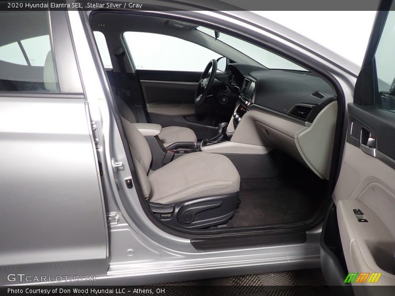 Stellar Silver / Gray 2020 Hyundai Elantra SEL