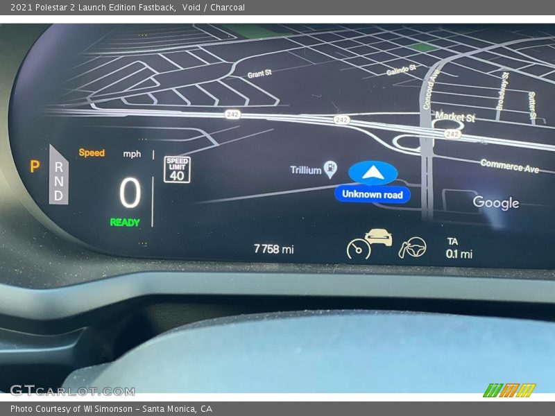Navigation of 2021 2 Launch Edition Fastback