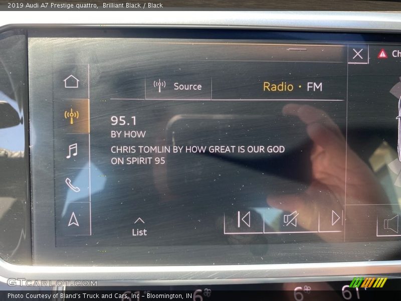 Brilliant Black / Black 2019 Audi A7 Prestige quattro
